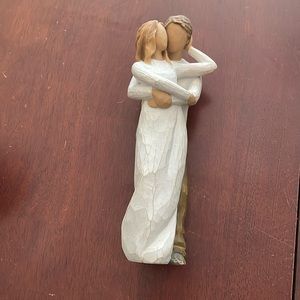 Willow tree figure. Together.